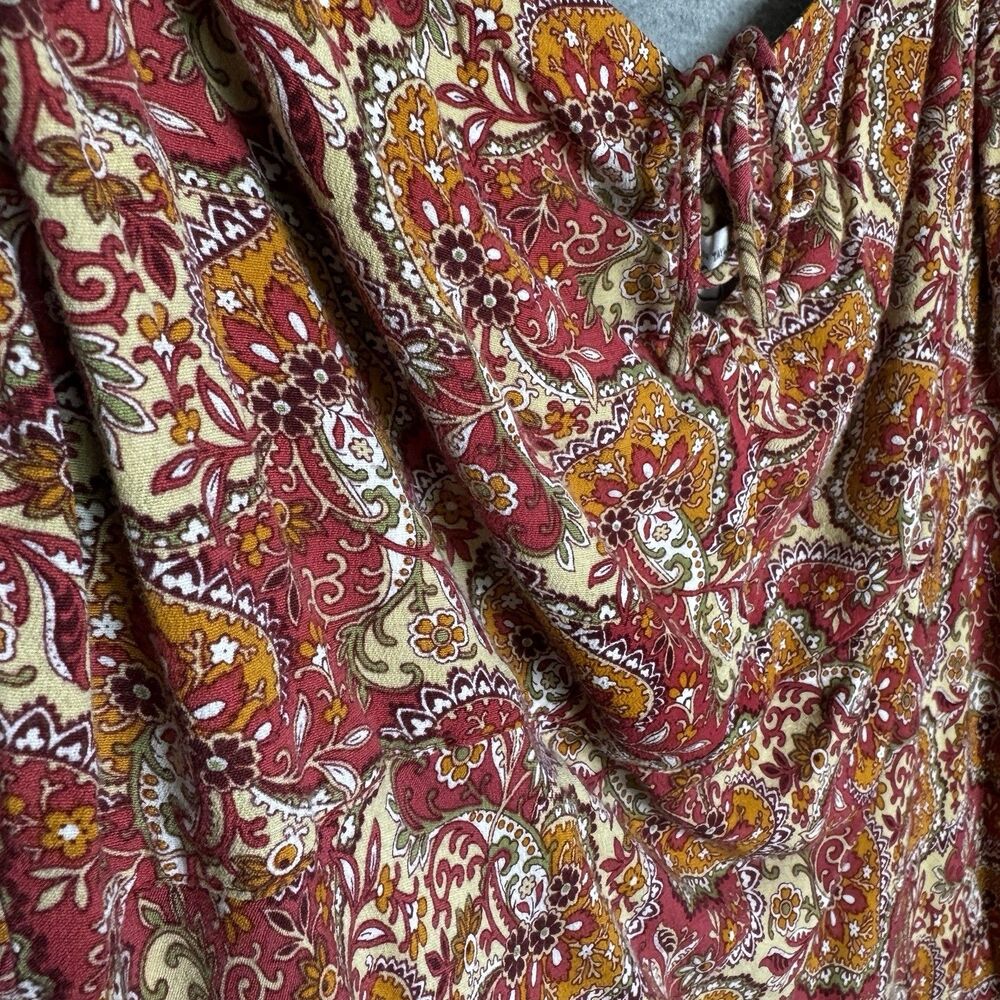 Vintage Y2K Ann Taylor Loft Womens 8 M Tank Dress Babydoll Below Knee‎ Midi Slip - Picture 5 of 7